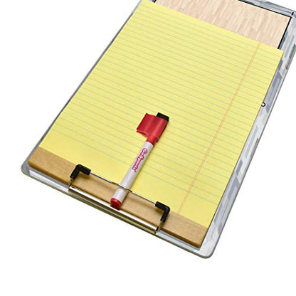 GoSports Premium Dry Erase Coaches Clipboards – Basketball, Baseball, Football, Soccer, Hockey, Volleyball, Lacrosse - color: Volleyball
