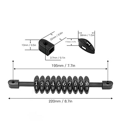 2PCS Foosball Table Parts, Foosball Ball Score Counter, Foosball Score Keeper, Table Footbal Scoring Unit for Standard Foosball Tables (Length 22cm/8.7in)