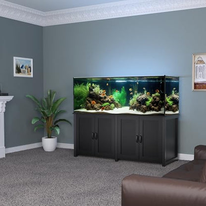 GDLF 100-150 Gallon Fish Tank Stand, 120 Gallon Tank Stand with 60"*24" Tabletop Fits 100/120/150 Volumns Aquariums,2200LBS Capacity Heavy Duty - size: 100-150 Gallon