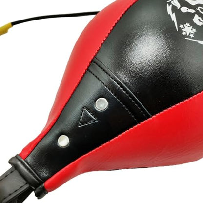 Speed Bag Stable Speed Reactive Full Body Boxing - color: Black and white