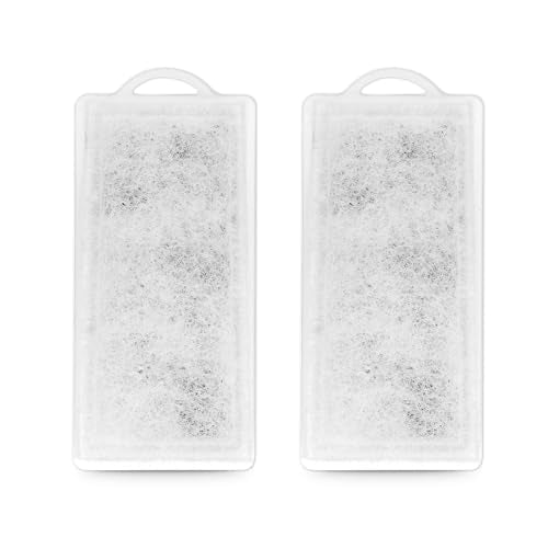 Mighty Aquarium Filter HOB Replacement Media - Fish Tank Filters Replacement, Hang-on-Back Small Aquarium Filter, Replacement Filter Cartridge - S MG04 Replacement Cartridge, 2-Pack - size: S MG04