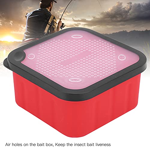 Bait Bucket, Bait Storage Box Convenient Wearproof for Fishing(170 * 170 * 85mm)