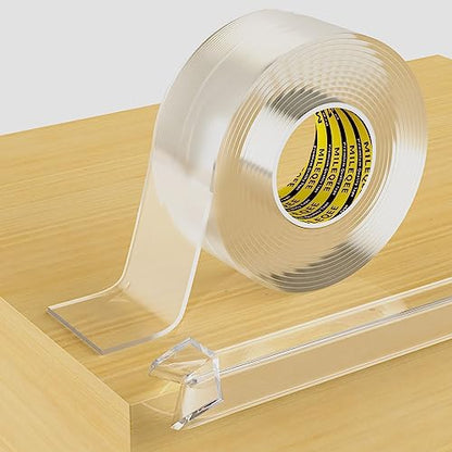 Clear Edge Protector Strip, 1.57in x 9.84FT, Sharp Edge Wrap Cover Tape, Self Adhesive Protective Bumper Guards for Cabinet Door Desk Glass Table Bed Furniture, Kitchen Countertop, Waterproof - size: 1 Pack x 1.57in x 9.84FT