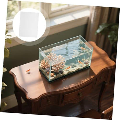 Toyvian Fish Tank Leveling Pad Thickened Non Slip Aquarium Cushion Mat Shockproof Vibration Absorbing Pad for Enhanced Stability DIY Fit for All Tank