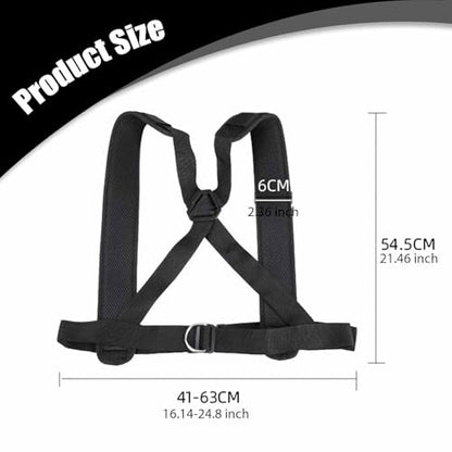 Sled Harness Pulling Strap Sports Full Body Football Tire Pulling Harness