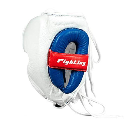 Fighting Leather Sparring Headgear - Boxing Headgear, MMA Gear Headgear, Sparring Gear, Headgear Boxing, Sparring Boxing Head Gear, Sparring Headgear, Muay Thai Headgear - size: Standard