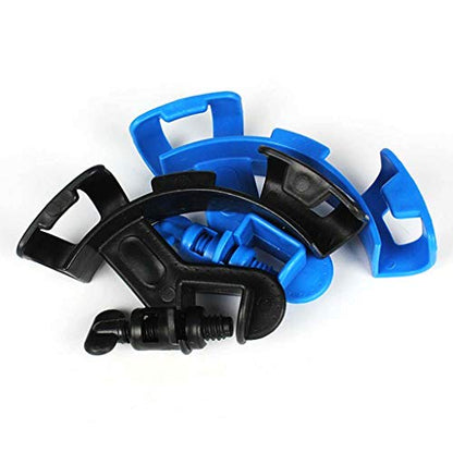 Water Pipe Clamp Clips Fish for Adjustable Mounting Clip Holder Holders for Aquarium Tube Hose