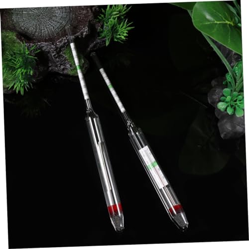 Glass Fish Tank Hydrometer Saltwater Meter Automatic Temp/Tester for Aquarium