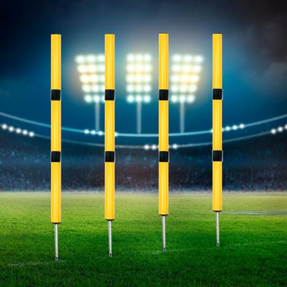 Soccer Agility Poles, Speed Sport Training Equipment for Soccer Basketball Football，Speed Jump Poles Training Equipment for Athletes/Adult