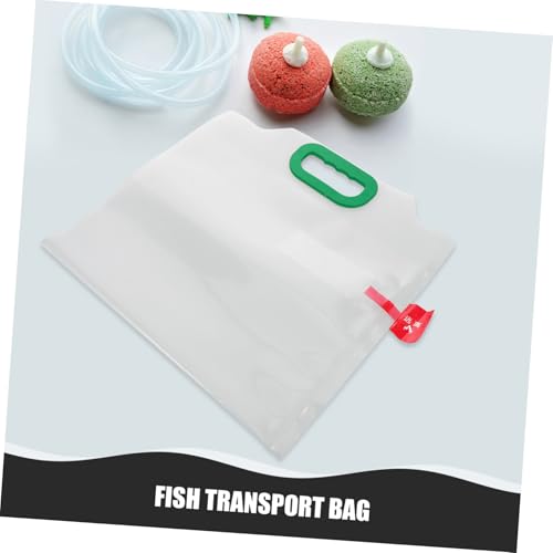 BESPORTBLE Reusable Oxygenated Fish Transport Bag for Live Fish Shipping Portable Design with Leakproof Seal for Aquaculture and Aquarium Use 4-Pack
