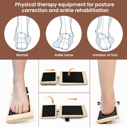 Ankle Balance Board Ankle Strengthener Exerciser for Sprained, Foot Strengthener Exerciser for Stability Exercises, Posture Correction, Balance Training
