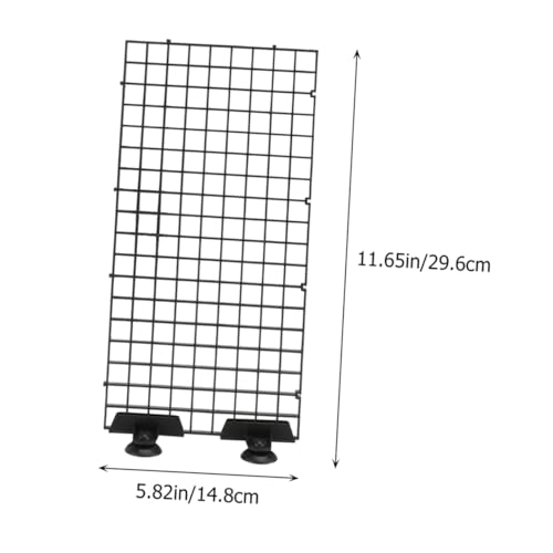 1set Fish Tank Divider Grid Sturdy Plastic Aquarium Isolation Board Filtration Grid for Easy Installation and Waste Filtration Compatible Various Tank