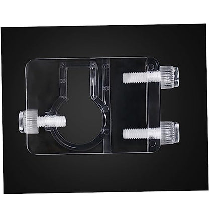 NOLITOY 3pcs Acrylic Aquarium Water Clamp Holder Fish Tank Fixed Pipe (Size s 5-20mm)