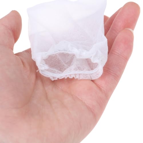 5pcs Aquarium Filter Bag Fish Tank Mesh Cotton Elasticated Bag Cleaning Tools