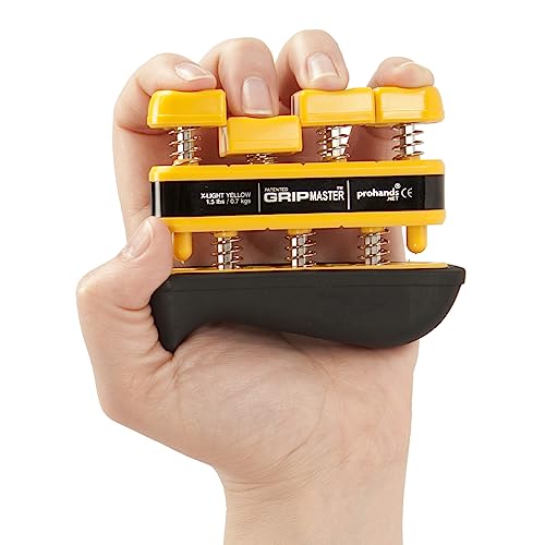 Prohands Gripmaster Medical Hand and Finger Exerciser - size: Set of Three (0.75 lb/1.5 lb/3 lb)