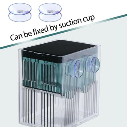 Floating Aquarium Hatchery Clear Breeding Box for Fish Shrimp Safe Habitats Hatching Container for Fishtanks Decoration Fishtanks Breeding Container