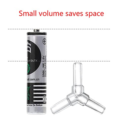 3 Way Y Shaped Tubing Connector Hose Fitting Equal Barbed Connector Tubing Splitter Adapters Fishtank