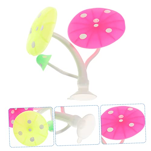 VICASKY Betta Fish Leaf Hammock Silicone Resting Bed for Betta Fish and Spawning Lightweight Floating Leaf Accessory for Aquatic Habitat