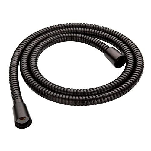 BRIGHT SHOWERS Shower Hose For Hand Held Shower Heads, 69 Inches Cord Extra Long Stainless Steel Hand Shower Hose, Ultra-Flexible Replacement Part with Brass Insert, Oil Rubbed Bronze - color: Oil Rubbed Bronze, size: 69 Inch