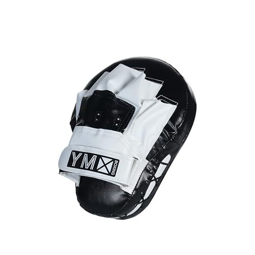 YMX BOXING Professional Boxing Focus Pads - Durable MMA Training Mitts for Punching, Kickboxing, and Martial Arts - Ideal for Coaches and Fighters