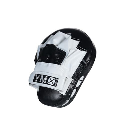 YMX BOXING Professional Boxing Focus Pads - Durable MMA Training Mitts for Punching, Kickboxing, and Martial Arts - Ideal for Coaches and Fighters