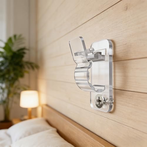 of 12 Common Cable Clip Holders Including Screws for Versatile Application on Different Materials Cable Management Clips with Screws for Secure Wire Organization
