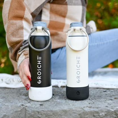 GROSCHE Kamloops Triple-Wall Bottle with Chug Lid, Midnight Chill, 24 oz - color: Midnight Chill