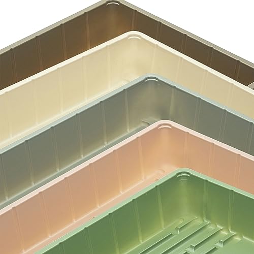 Mr. Pen- Seed Starter Trays, 10 Pack, 17"x10"x2.4", Durable Plastic Growing Trays, Stackable and Reusable Seedling Starter Kits for Indoor, Outdoor, Greenhouse Gardening, Planting, Hydroponic Systems