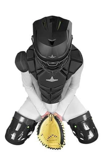 ALL STAR MVP-PRO Youth and Adult Chest Protectors, NOCSAE - color: USA, size: Large