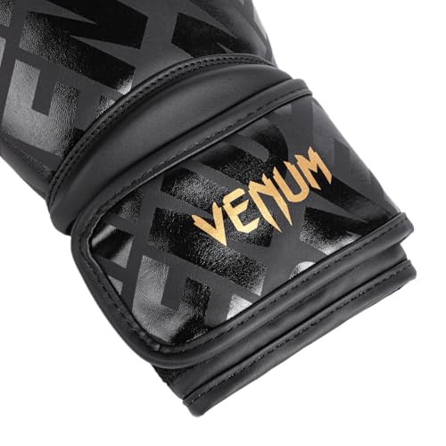 Venum Contender 1.5 XT Kids Boxing Gloves - color: Black-Gold, size: 6-Ounce