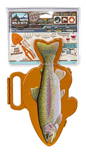 Flambeau Outdoors Wild Bite Fishing Tackle Box Kit - size: One Size, style: Trout