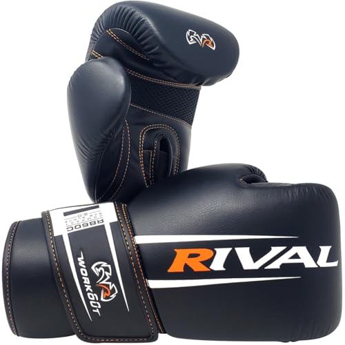 RIVAL Boxing RB60C 2.0 Workout Compact Bag Gloves, Hook and Loop Closure - Ergonomic Fit, Soft Inner Lining, and Pre-Formed Pro Fit - size: Small