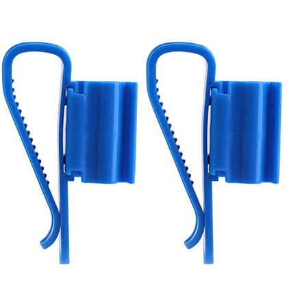 2 Pieces Aquarium Tube Clip, Plastic Adjustable Fish Mounting Clip Water Pipe Tube Clamp, Hose Holder