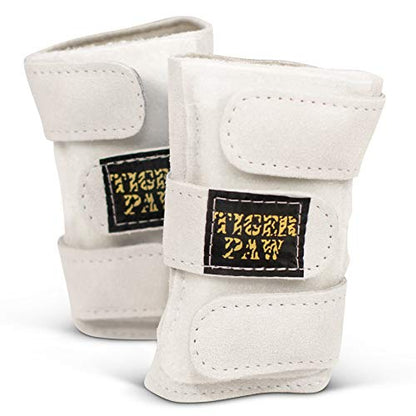Tiger Paw Gymnastics Wrist Supports, Sold in Pairs - color: White, size: Small (69 to 115 pounds)