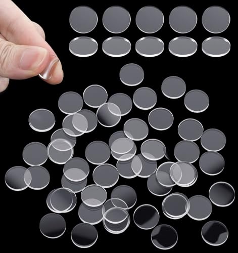 100 Pcs Anti-Slip Pad, Clear Glass Table Anti Collision Pads, Shock Absorbing Buffer Pads for Furniture, Table Tops, Cabinets