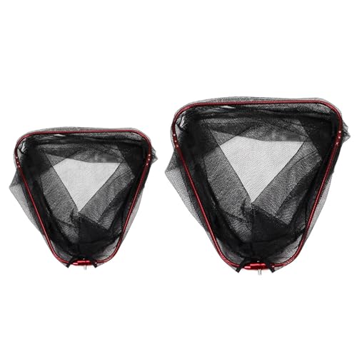 Dip Net Head Folding Fishing Outdoor Landing Net Replacement Triangular Fly Fishing Hand