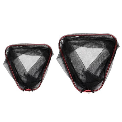 Dip Net Head Folding Fishing Outdoor Landing Net Replacement Triangular Fly Fishing Hand