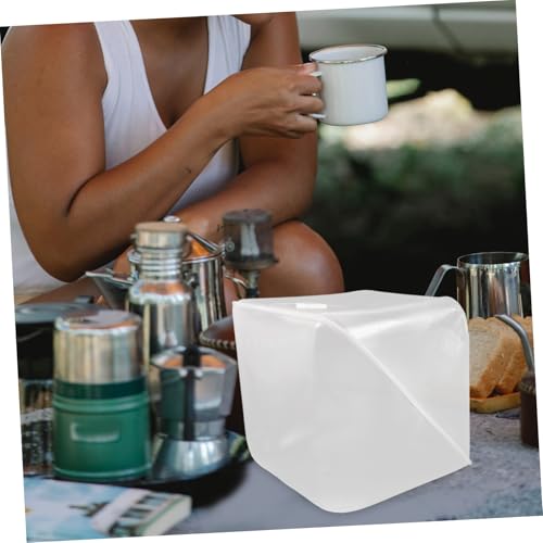 balacoo Foldable Water Storage Bucket Camping Water Storage Tank Portable Collapsible Container Lid Outdoor for Hiking Fishing