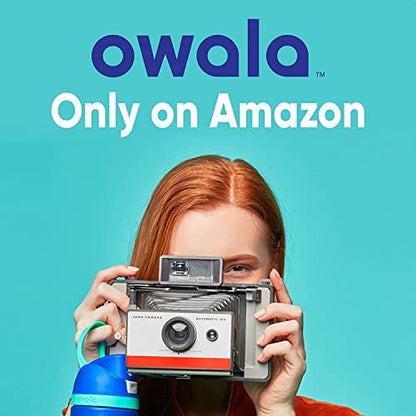 Owala FreeSip Stainless Steel Water Bottle 32 oz Dreamy Field - color: Dreamy Field, size: 32 Ounces