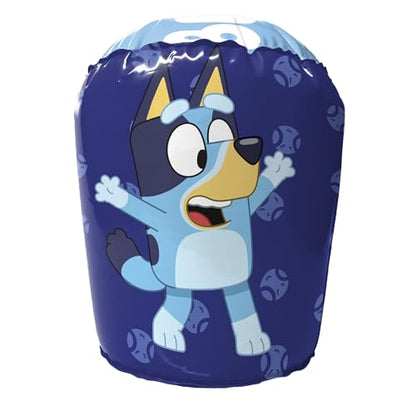 Bluey Bop Bag Combo & Glove Set - Inflatable Punching Bag for Ages 4 and Above, Inflates to 36 Inches