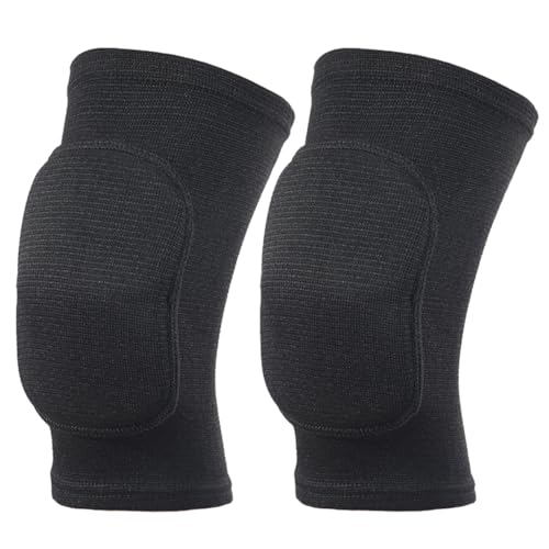 SUJAYU A Pair Elbow Pads Volleyball Arm Sleeves, Tandem Elbow Pads Volleyball Arm Pads Elbow Protector Tennis Basketball - color: Black, size: Small