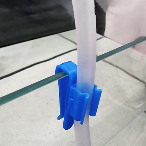 Aquarium Hose Holder - Aquarium Hose Clip Holder, Fish Tank Water Pipe Mounting Clip | Fish Tank Pipe Fixing Clips for Stable Filter Tubing Support and Water Pipes Positioning, Flow Management