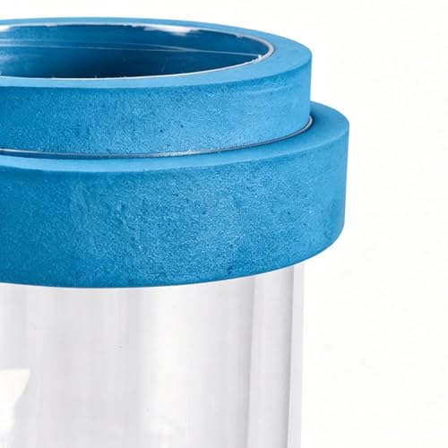 Floating Fish Breeder Box, Fry Hatching Incubator, Transparent Separator Chamber, Professional Aquatic Nursery, Heavy Duty Spawning Hardware - color: small