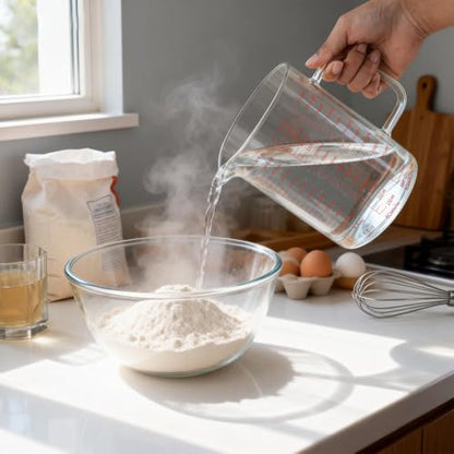BCnmviku Glass Measuring Cup 6CUPS/1500ML/50OZ High Borosilicate [Insulated Handle | V-Shaped Spout]For Prepping Baking and Cooking Preheated Oven Dishwasher Freezer and Microwave Safe
