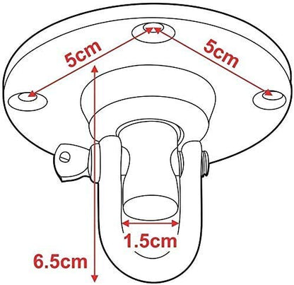 HUNTER Professional Speedbag Swivel, Heavy Bag Hangers Brackets for Wood Beam - Multi-Direction Swivel Heavy Duty Ceiling Hook Hanger