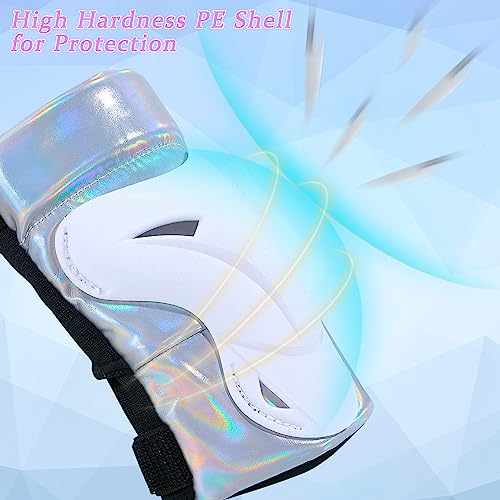 Bienbee Knee Pads for Men, Knee Pads Wrist Guard Knee and Elbow Pads Adult Protective Gear Set for Skateboard, Roller Skating, for Women Men Youth Adult Kids - size: Large