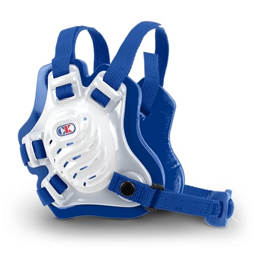 Cliff Keen Tornado Wrestling Headgear - color: Translucent / Royal Blue / Royal Blue