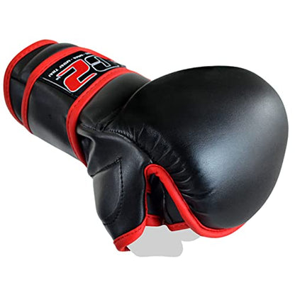 Combat Corner C2 MMA Training Gloves for Men and Women - Kickboxing, Muay Thai, MMA Sparring Training Gloves
