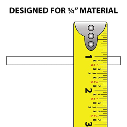 Clear PVC Living Hinge for 1/4in Panels - 36 Inches (Pack of 4, 12 Feet Total)