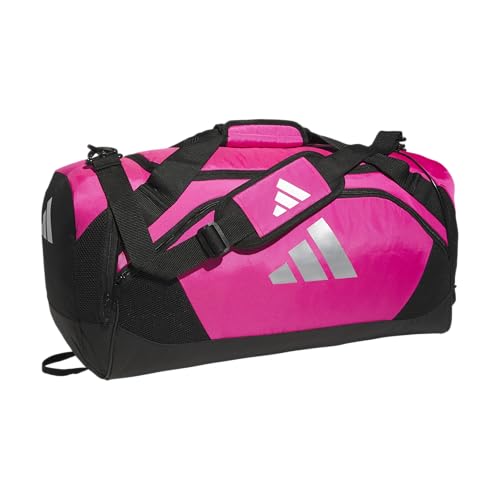 adidas Team Issue Sports Medium Duffel Bag 50L - color: Shock Pink/2